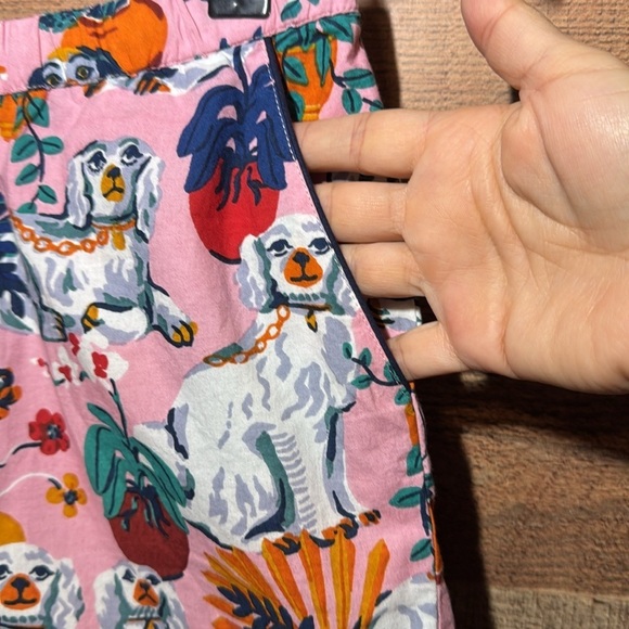 Printfresh Good Dog Pajama Short in Vintage Rose Size XXS Lounge Anthropologie - Picture 4 of 10